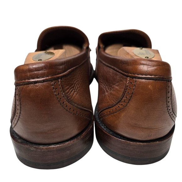 Allen Edmonds Springvale Brown Leather Kiltie Slip On Men\'s Dressy Office 11D main image 5